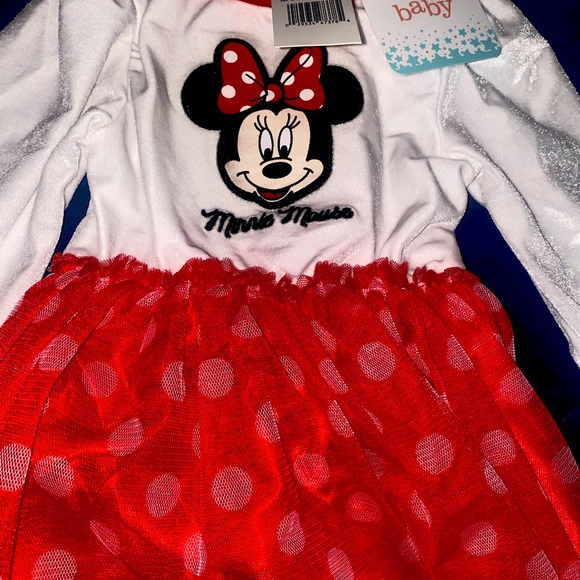 Disney Dresses Brand New Baby Minnie Mouse Dress Poshmark